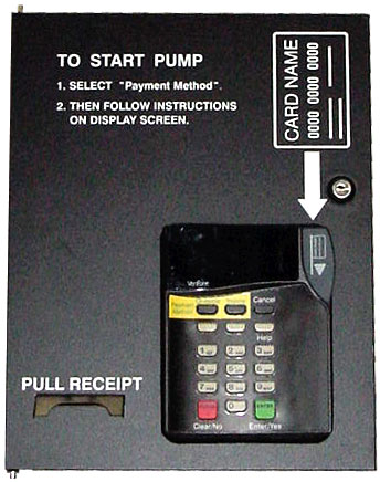 Bennett GoPay Terminal are the cheapest
                    way to implement Pay at the Pump access to your dispensers. The Bennett GoPay Terminals use the user friendly Verifone cardreaders