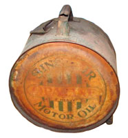 Sinclair Opaline Oil Drum
