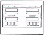 Tokheim Single/Dual 1150/1250 Dialfaces