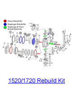 Gasboy 1520 and 1720 Series Rebuild Kits