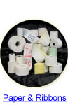 Paper  Rolls and Ink Ribbons for Point of Sale Systems by the following manufacturers: Aloha, Autogas, Autovend, Axiohm, Bennett, Citizen, CBM, Datacard, Datatrol, DH Print, Dresser Wayne, EBW Autostik, EMCO Wheaton, Fas-Fax, Gasboy, Gascard, Gilbarco, Hypercom, IBM, Incon, Ithaca Peripherals, Micromas, Schlumberger, Koppens, Techlink, Micros, NCR,Omron, Panasonic, Par, Pertrosmart, Pertro Vend, Petrolsonic, Petrosonic, Radiant, Softsense, Compu-Touch, Redjacket, Remanco, Ryko Code-A-Wash, Sable, Samsung, Sharp, Silent Partner, Squirrel, Star Micronics, Suntronic, Taltek 727 or 757, TEC, Tidel, Tokheim, Touch 'n' Serve, Triton ATM, Veeder Root, Verifone